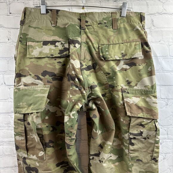 USGI Army Combat Uniform Trouser Unisex Pants Camouflage Med-Long Insect Guard - Picture 6 of 10